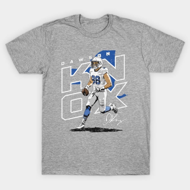 Dawson Knox Buffalo Player Map T-Shirt by Buya_Hamkac